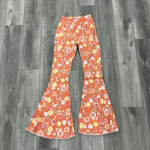 Altar’d State Floral Bell Bottoms - Picture 2 of 7